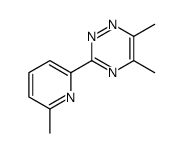 1,2,4-Triazine,5,6-dimethyl-3-(6-methyl-2-pyridinyl)-(9CI) Structure