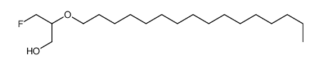 3-fluoro-2-hexadecoxypropan-1-ol Structure