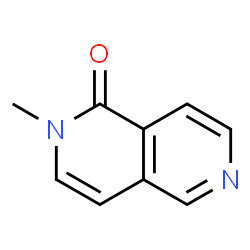 2,6-Naphthyridin-1(2H)-one,2-methyl-(9CI) Structure