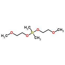 Poly(oxy-1,2-ethanediyl), .alpha.,.alpha.-(dimethylsilylene)bis.omega.-methoxy-结构式