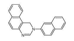 2-(naphthalen-2-yl)-1,2-dihydrobenzo[f]quinazoline结构式