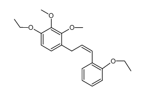 Mucronulastyrene-diethylether Structure