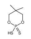 5,5-dimethyl-2-sulfanyl-2-sulfanylidene-1,3,2λ5-dioxaphosphinane Structure