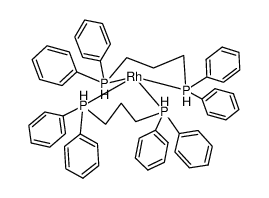 Rh(H)(Ph2P(CH2)3PPh2)2结构式