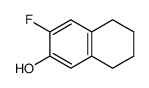 2-Naphthalenol,3-fluoro-5,6,7,8-tetrahydro-结构式