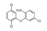 4-chloro-2-(2,5-dichlorophenoxy)aniline结构式