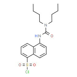 5-(3,3-DIBUTYL-UREIDO)-NAPHTHALENE-1-SULFONYL CHLORIDE picture