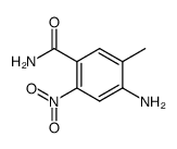 4-amino-5-methyl-2-nitrobenzamide Structure