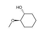 (+)-trans-2-methoxycyclohexan-1-ol结构式