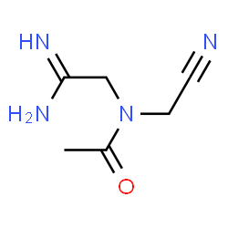Acetamide, N-(2-amino-2-iminoethyl)-N-(cyanomethyl)- (9CI)结构式