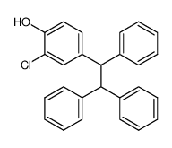 2-(4'-Hydroxy-3'-chlorphenyl)-1,1,2-triphenylethane结构式