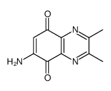 6-amino-2,3-dimethylquinoxaline-5,8-dione Structure