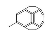 12,13,15,42,43-pentamethyl-1,4(1,4)-dibenzenacyclohexaphane结构式