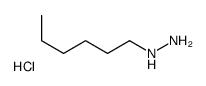 Hexylhydrazine hydrochloride (1:1) Structure