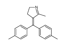 4-[bis(4-methylphenyl)methylidene]-5-methyl-2,3-dihydropyrrole结构式