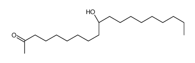 (10R)-10-hydroxynonadecan-2-one结构式