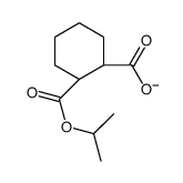 (1R,2S)-2-propan-2-yloxycarbonylcyclohexane-1-carboxylate Structure