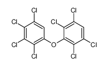 1,2,3,4-tetrachloro-5-(2,3,5,6-tetrachlorophenoxy)benzene结构式