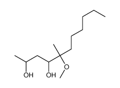 5-methoxy-5-methylundecane-2,4-diol Structure