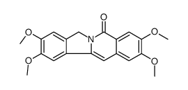 2,3,9,10-tetramethoxy-7H-isoindolo[2,1-b]isoquinolin-5-one结构式