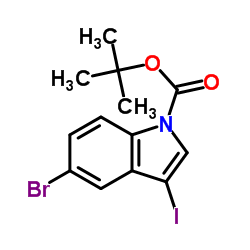 1-Boc-5-Bromo-3-iodoindole picture