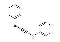 2-phenylsulfanylethynylsulfanylbenzene Structure