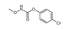 4-chlorophenyl methoxycarbamate Structure