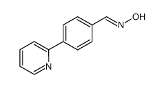 4-(2-pyridyl)benzaldehyede oxime Structure
