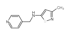 (3-METHYL-ISOTHIAZOL-5-YL)-PYRIDIN-4-YLMETHYL-AMINE structure