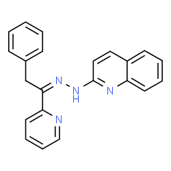 benzyl 2-pyridylketone 2-quinolylhydrazone structure