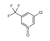 3-Chloro-5-(trifluoromethyl)pyridine 1-oxide Structure