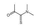 Propanethioamide, N,N-dimethyl-2-oxo- (9CI)结构式