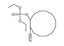 (1-cyanocyclododecyl) diethyl phosphate结构式
