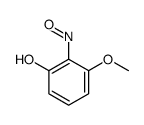 3-methoxy-2-nitrosophenol结构式