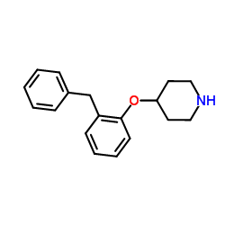 4-(2-Benzylphenoxy)piperidine Structure