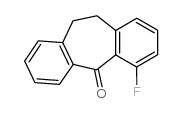 4-氟-10,11-二氢二苯并[a,d]-5-环戊酮结构式