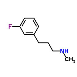 3-(3-Fluorophenyl)-N-methyl-1-propanamine结构式