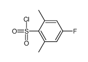 4-fluoro-2,6-dimethylbenzenesulfonyl chloride Structure