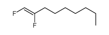 1,2-difluoronon-1-ene Structure