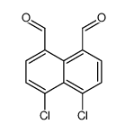 4,5-dichloronaphthalene-1,8-dicarbaldehyde Structure