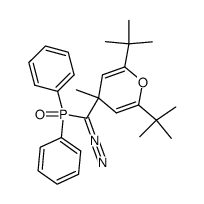 2,6-Di-tert-butyl-4--4-methyl-4H-pyran Structure