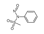 N-nitroso-methanesulfonanilide结构式