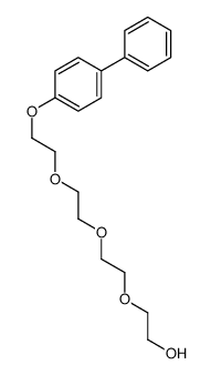 2-[2-[2-[2-(4-phenylphenoxy)ethoxy]ethoxy]ethoxy]ethanol Structure