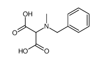 2-[benzyl(methyl)amino]propanedioic acid Structure