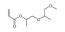 1-(1-methoxypropan-2-yloxy)propan-2-yl prop-2-enoate结构式
