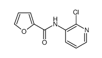 N-(2-chloro-3-pyridinyl)-2-furylamide结构式