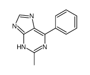 2-methyl-6-phenyl-7H-purine结构式