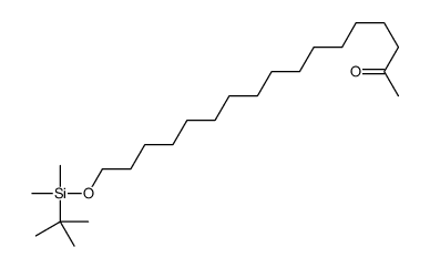 17-[tert-butyl(dimethyl)silyl]oxyheptadecan-2-one Structure