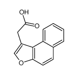 2-benzo[e][1]benzofuran-1-ylacetic acid Structure