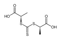 Carbonic acid, trithio-, diester with 2-mercaptopropionic acid, (±)结构式